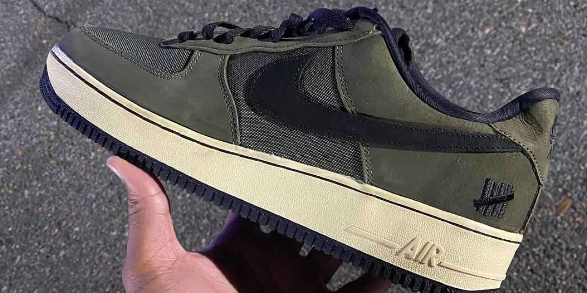 Brand New 2021 Undefeated x Nike Air Force 1 "Ballistic" Sneakers