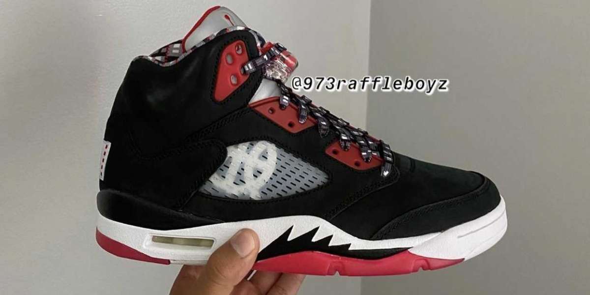Latest Release Air Jordan 5 Quai 54 “Family and Friends” Sneakers