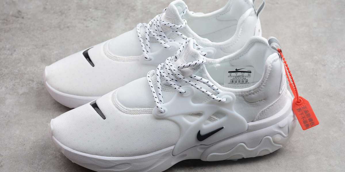 Hot Sale Nike Presto React "Triple White" Running Shoes