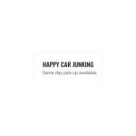 Happy car junking