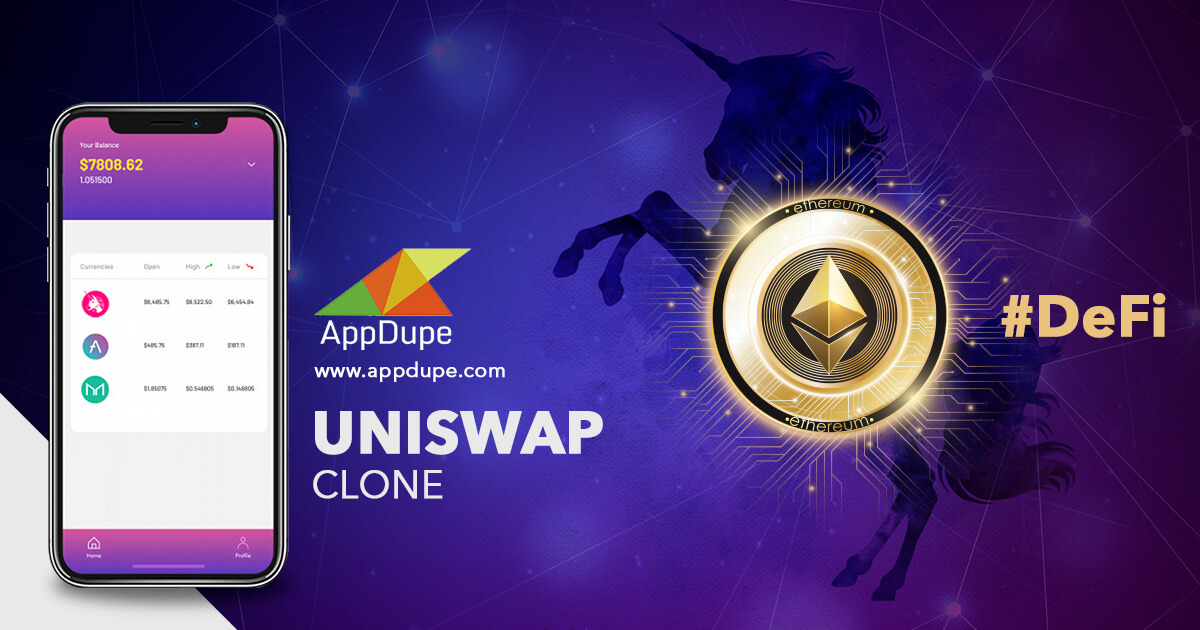 Uniswap Clone | Launch DeFi Based Exchange like Uniswap