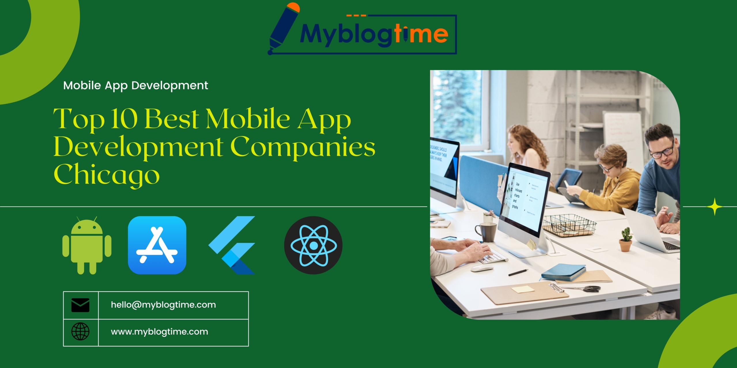 Top 10 Best Mobile App Development Companies Chicago - My Blog Time