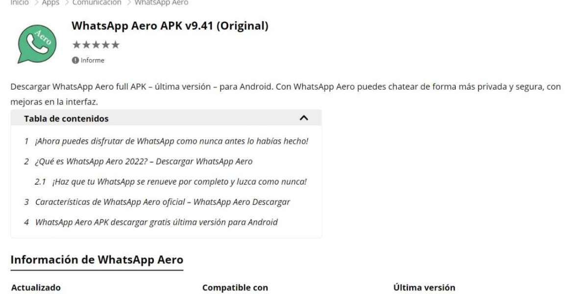 WhatsApp Aero APK v9.41 (Original)