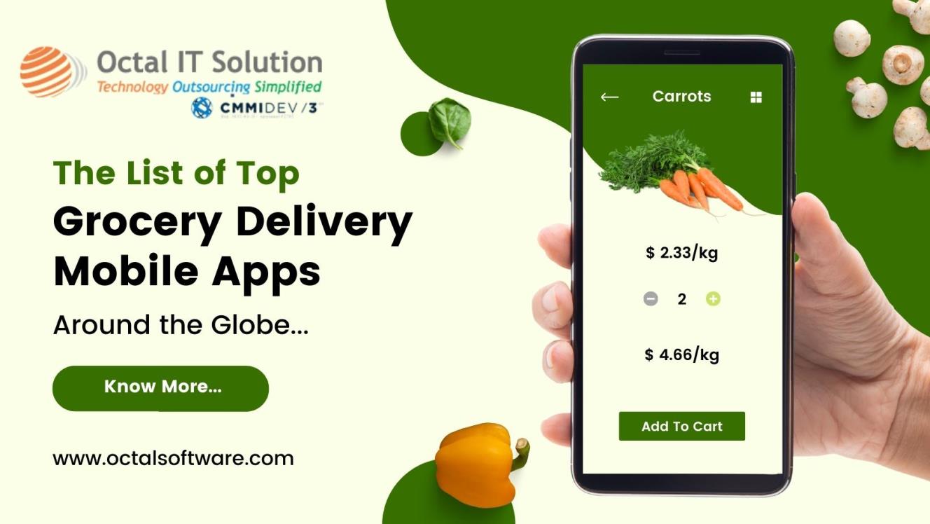 Top Grocery Delivery Mobile Apps Worldwide - A Detailed List
