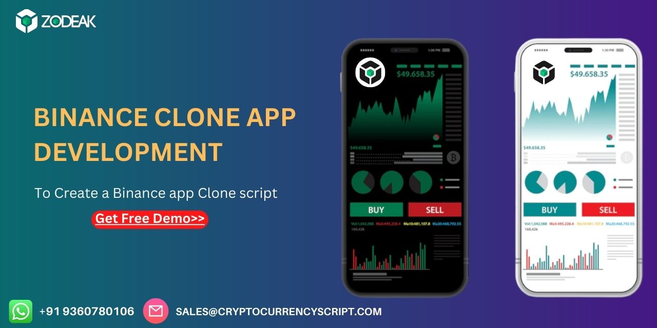 Binance Clone App Development - Create Binance app Clone script
