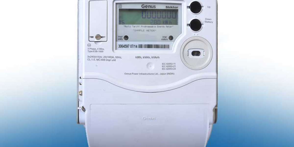 Can a single-phase generator be used to power a three-phase meter?
