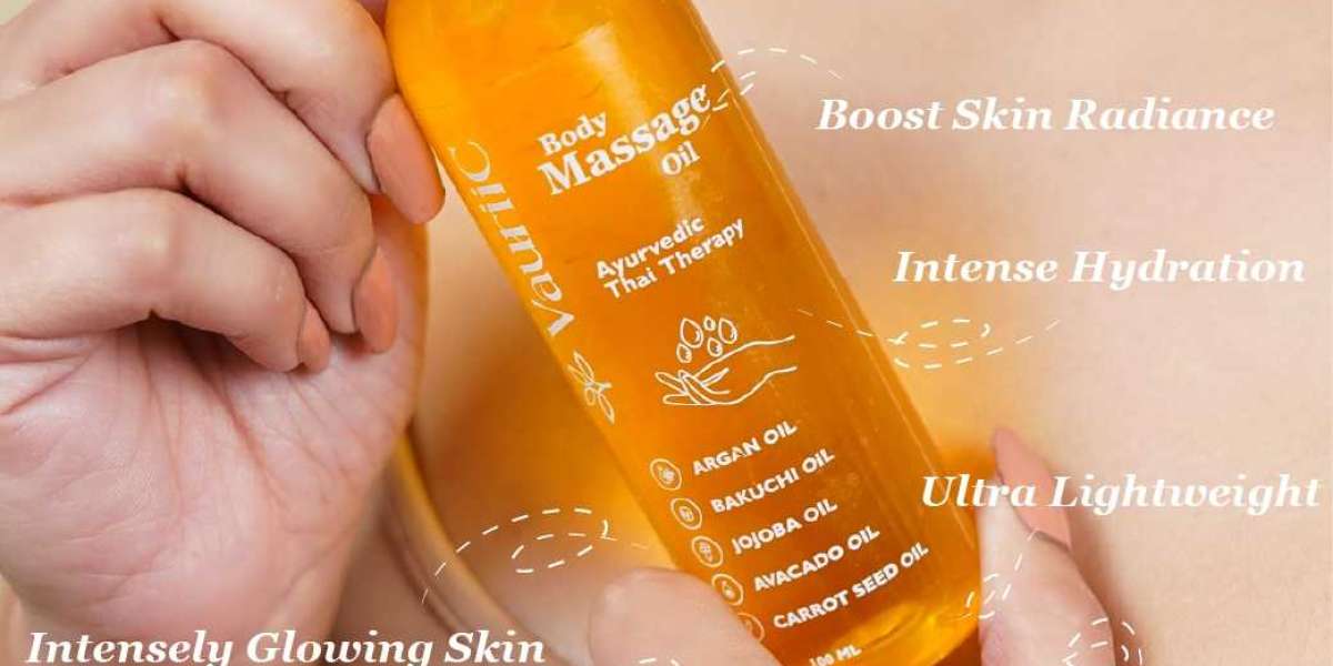 Discover the Best Body Massage Oil for Glowing Skin - Vauriic Massage Oil