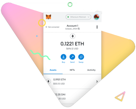 MetaMask Wallet: The crypto wallet for Defi, Web3 Dapps and NFTs