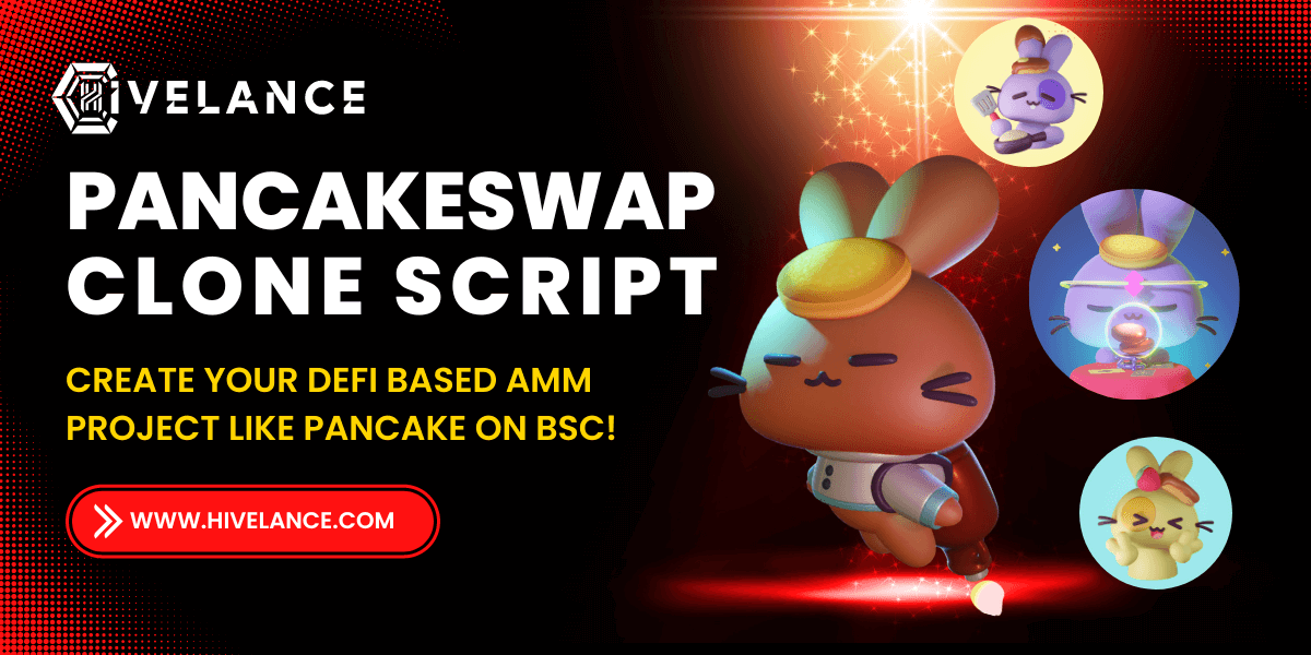 PancakeSwap Clone Script | Whitelabel Pancakeswap clone software