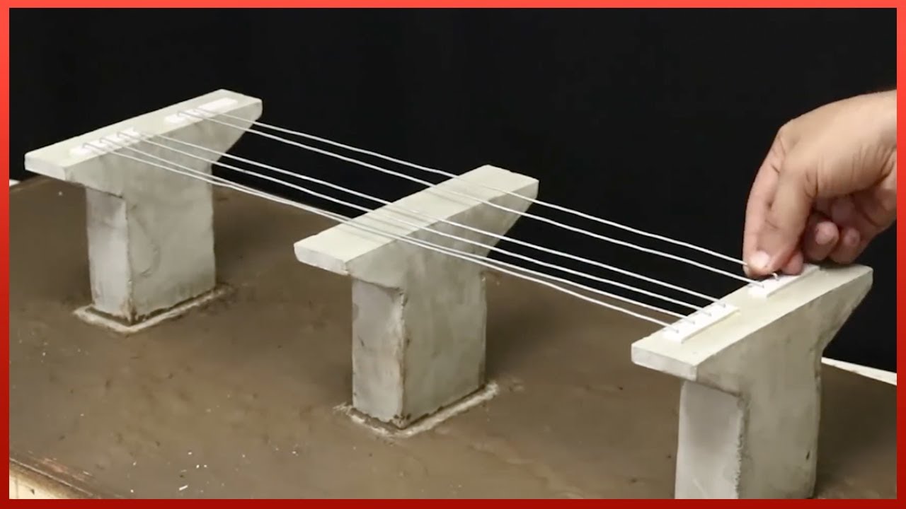 Building DIY Mini Dam and Bridge Step by Step | by @creativeconstructionchannel