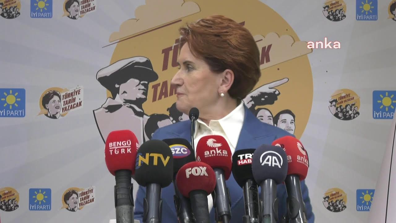 İYİ Parti Genel Başkanı Meral Akşener Açıklama Yapıyor | 28.05.2023