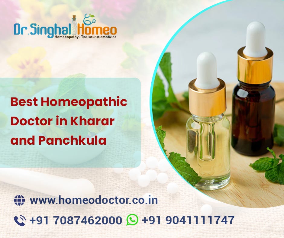 Who is the Most Famous Homeopathic Doctor in Kharar & Panchkula? | by Dr. Singhal Homeo | Sep, 2023 | Medium