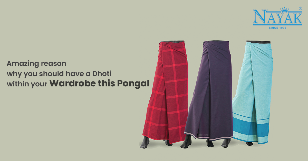 Amazing Reasons Why You Should Have a Dhoti Within Your Wardrobe This Pongal