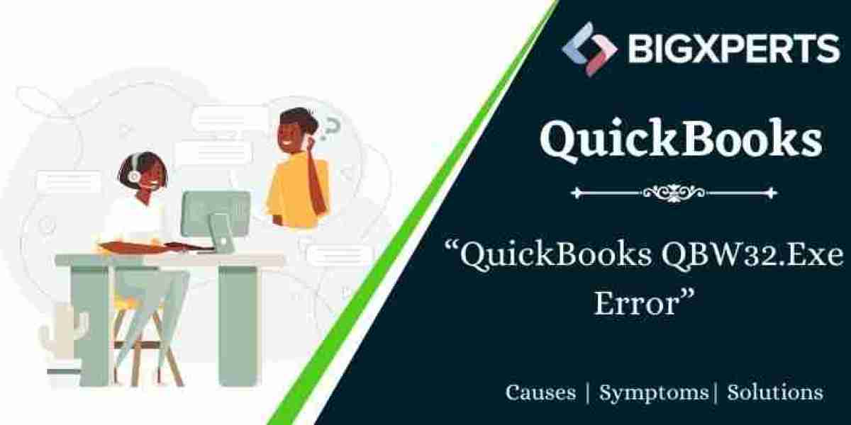 Way to fix QuickBooks QBW32.exe Error