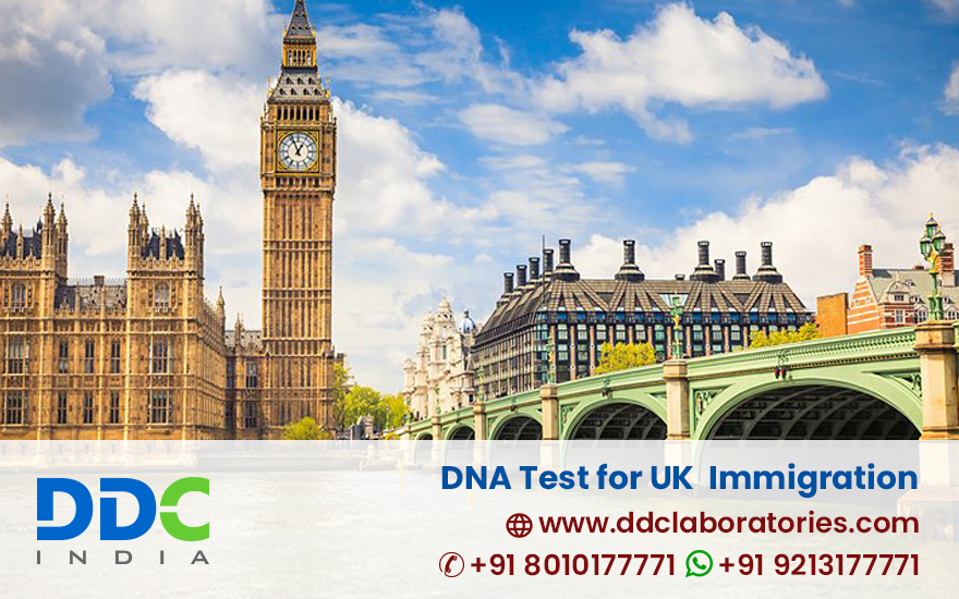 DNA Test for UK Immigration - DDC Laboratories India