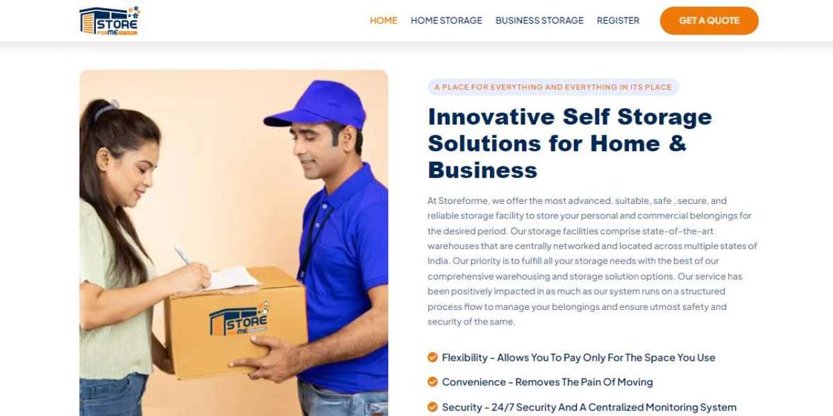 StoreForMe - Revolutionizing Self & Safe Storage Solutions in India