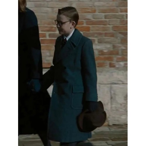 Jude Hill A Haunting in Venice Coat | AmericaSuits