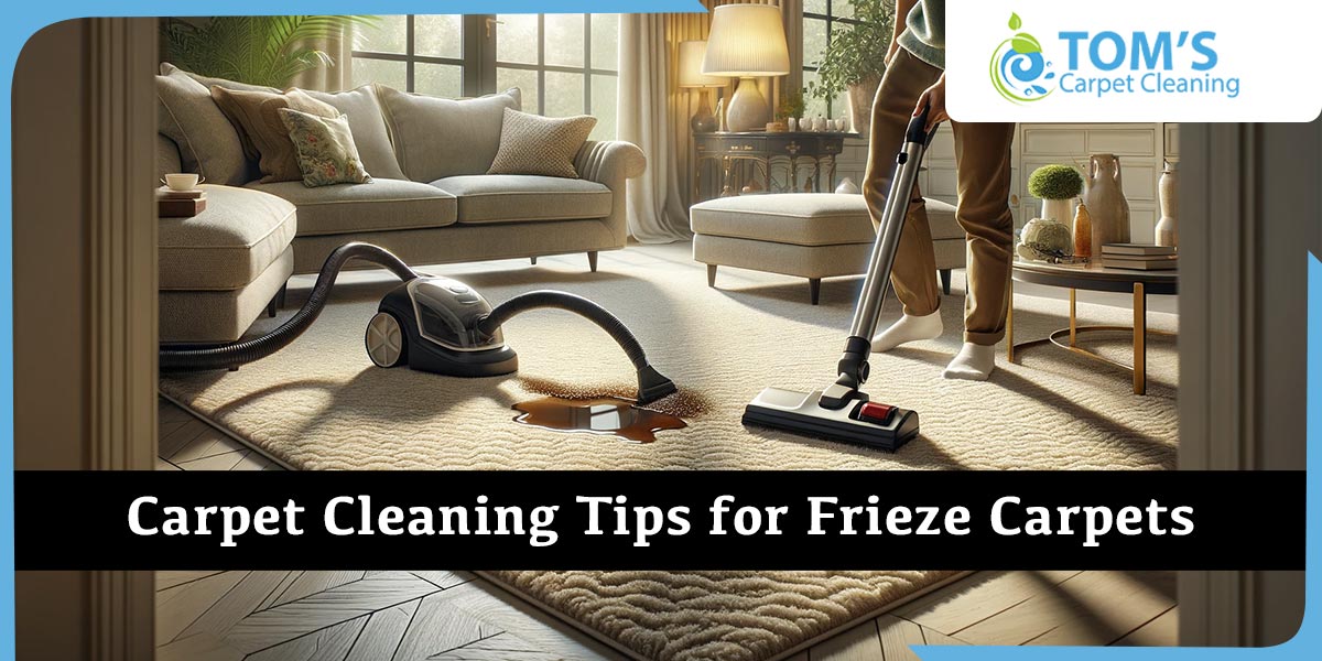 Carpet Cleaning Tips for Frieze Carpets