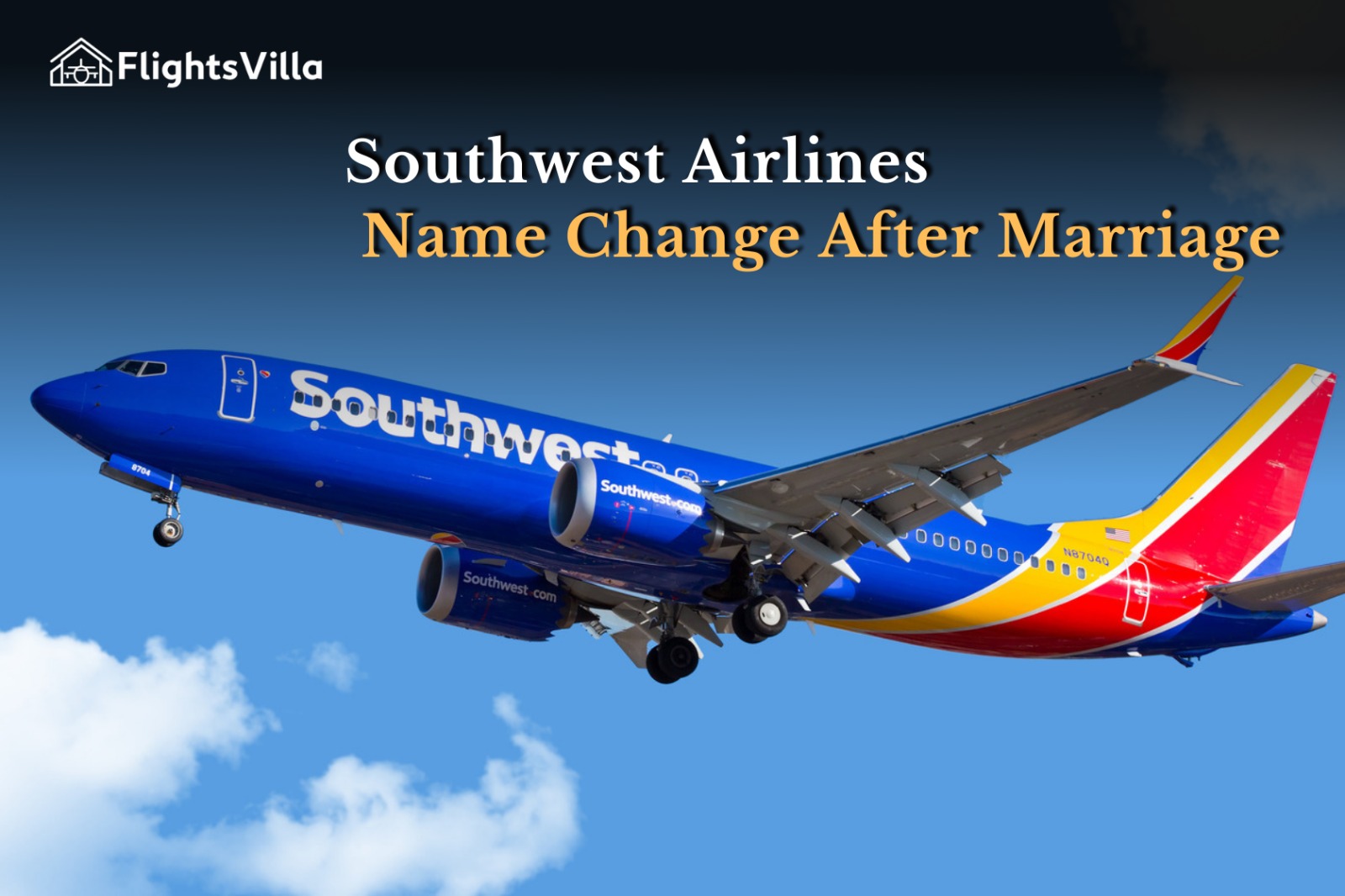 Southwest Airlines Name Change After Marriage