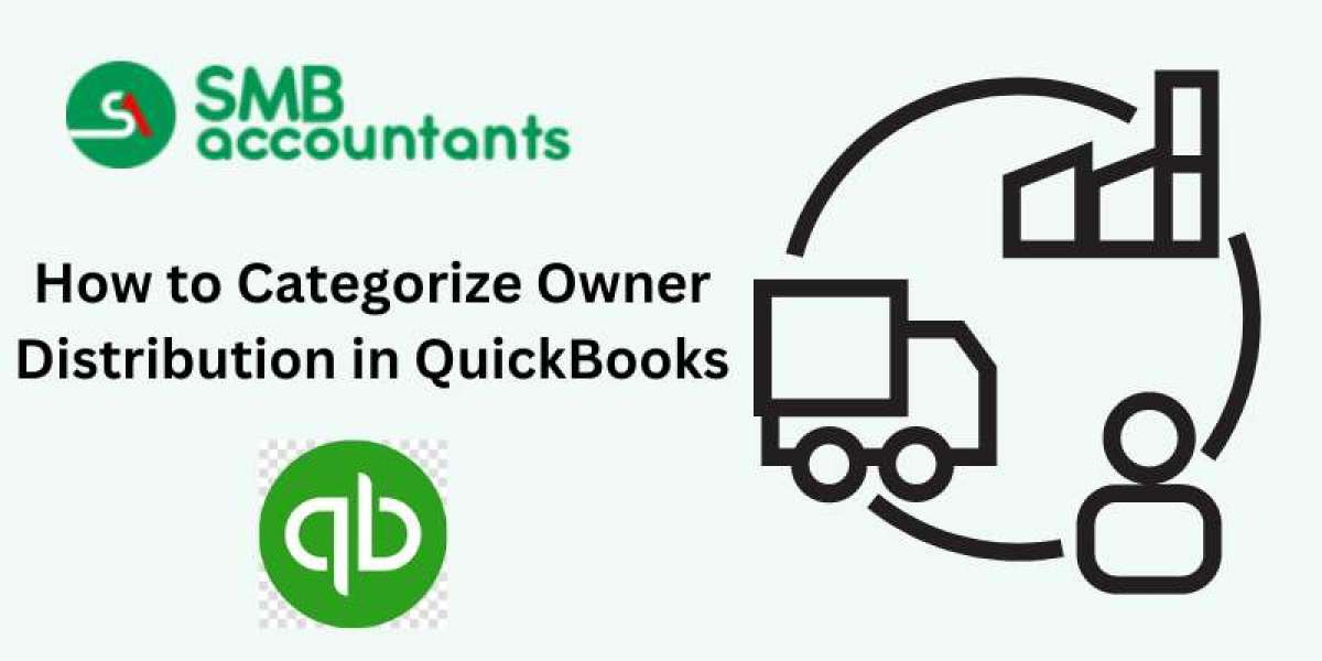 Categorize Owner Distribution in QuickBooks