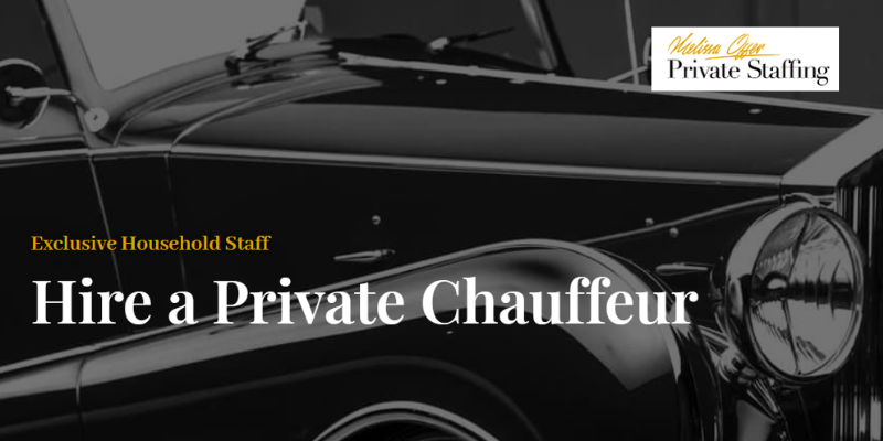Why the Demand for Personal Chauffeurs Is Increasing | by Melissa Private Staff Ltd | Mar, 2024 | Medium
