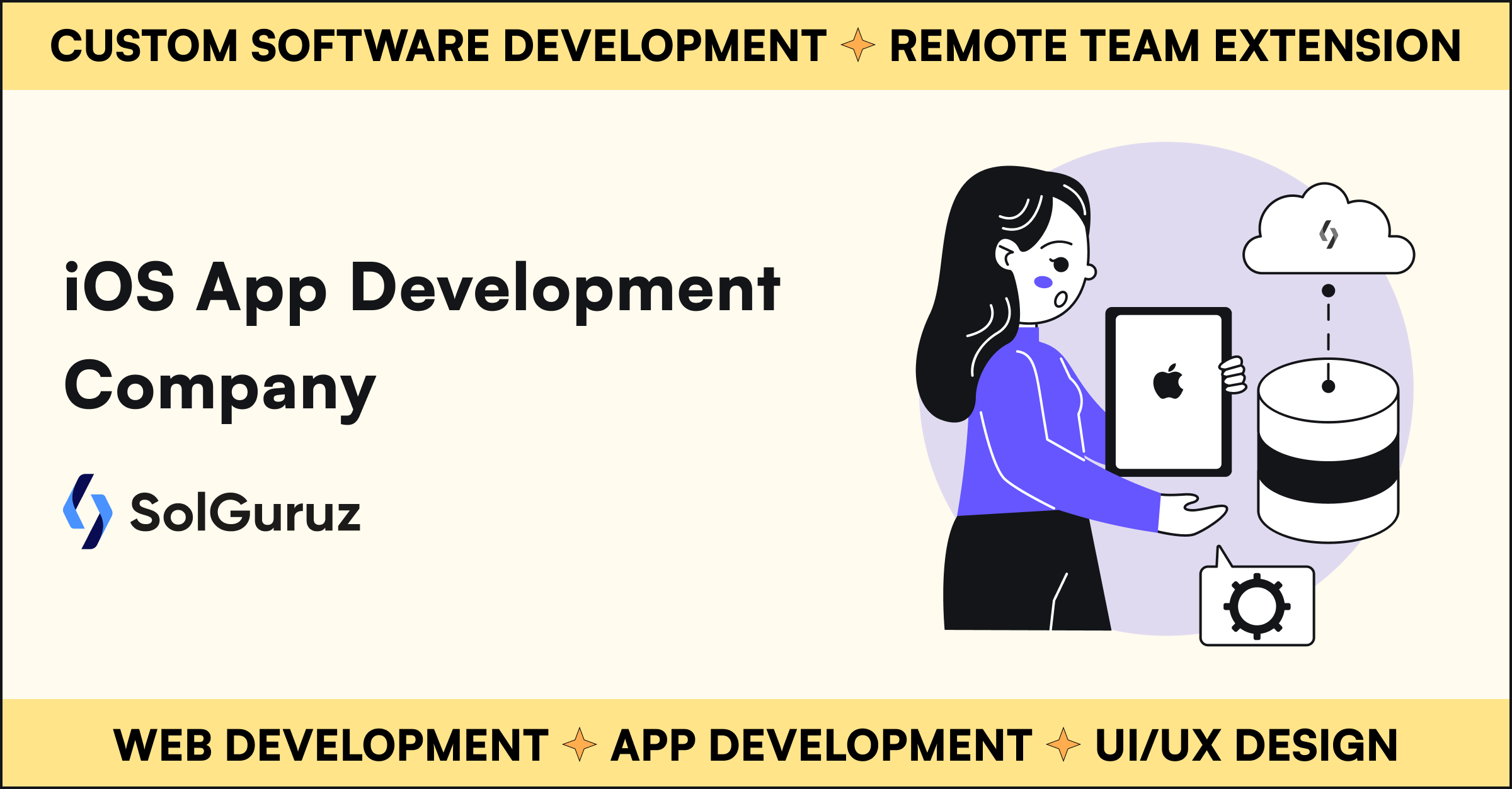 Custom iOS App Development Services | SolGuruz