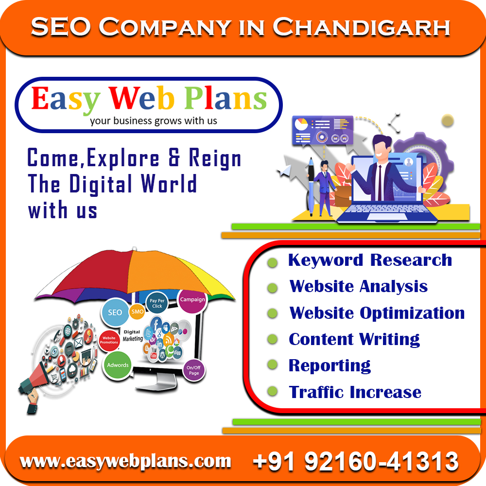 Best SEO Company in Chandigarh | Dial +91 9216041313