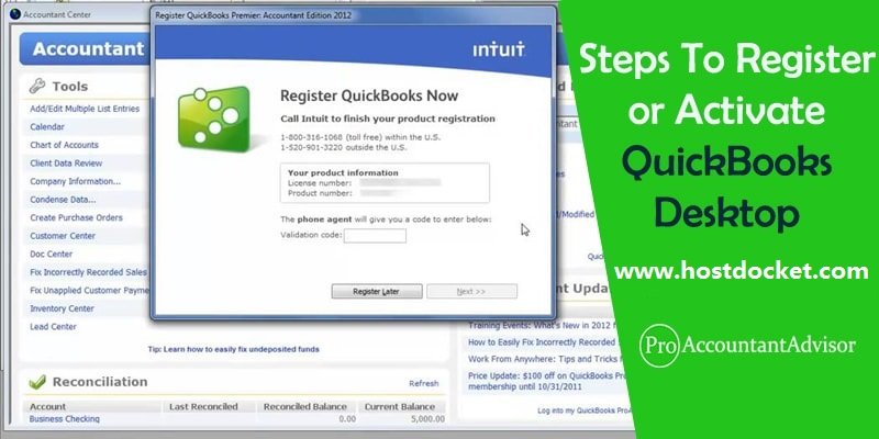 Easy Steps to Register or Activate QuickBooks Desktop [Easy Guide]